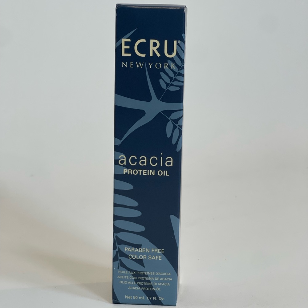 Ecru New York Acacia Protein Hair Oil Paraben Free Color Safe 1.7 Fl Oz NIB